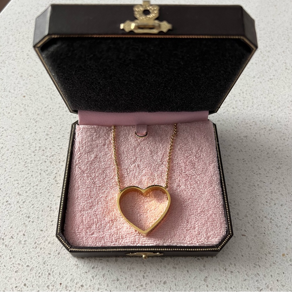 Juicy Couture Heart Necklace Valentine